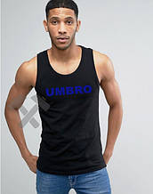 Чоловіча майка Umbro чорного кольору (люкс )