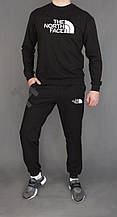 Чоловічий спортивний костюм The North Face чорний (люкс )
