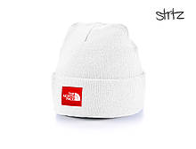 Шапка The North Face білого кольору (люкс )