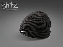 Шапка Nike чорного кольору (люкс )