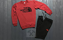 Спортивний костюм Зе Норс Фейс чоловічий, брендовий костюм The North Face трикотажний (на флісі і без)