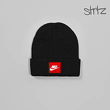 Шапка Nike чорного кольору (люкс )