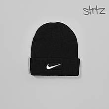 Шапка Nike чорного кольору (люкс )