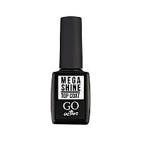 Закрепитель блестящий для гель-лака Go Active Mega Shine Top Coat 10 мл (16878Qu)