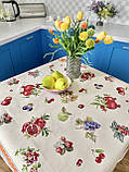 Скатертина на квадратний стіл, 137 х 137 см., гобелен, фото 8
