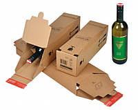 Коробка для бутылки 0, 75 л, высотой до 300 мм, Colompac