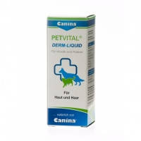 Canina Petvital Derm-Liquid тонік для проблемної шкіри та шерсті, 25 мл