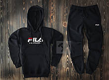 Спортивний костюм FILA чорного кольору (люкс )