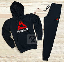 Спортивний костюм Reebok чорного кольору (люкс )