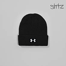Шапка Under Armour чорного кольору (люкс )