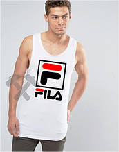 Чоловіча майка Fila білого кольору (люкс )