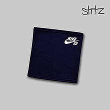 Теплий горловик Nike синього кольору (люкс )