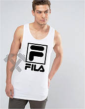 Чоловіча майка Fila білого кольору (люкс )