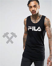 Чоловіча майка Fila чорного кольору (люкс )
