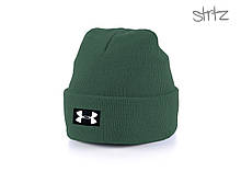 Шапка Under Armour зеленого кольору (люкс )