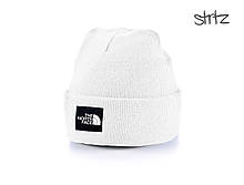 Шапка The North Face білого кольору (люкс )