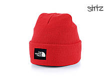 Шапка The North Face червоного кольору (люкс )