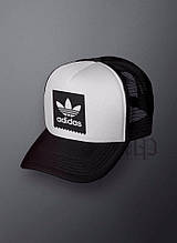 Спортивна кепка Adidas, Адідас, тракер, річна кепка, унісекс, чорного і білого кольору