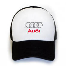 Спортивна кепка Audi, Ауді, тракер, річна кепка, чоловічий, жіночий, чорного кольору,