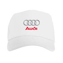 Спортивна кепка Audi, Ауді, тракер, річна кепка, чоловіча, жіноча, білого кольору,