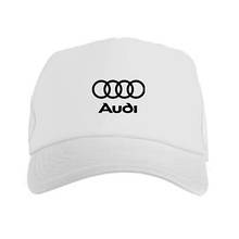 Спортивна кепка Audi, Ауді, тракер, річна кепка, чоловіча, жіноча, білого кольору,
