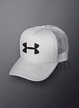 Спортивна кепка Under Armour, Андер Армор, тракер, річна кепка, унісекс, білого кольору,