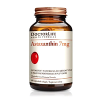 Астаксантин 7 мг Astazine Для Кожи Зрения Суставов 60 кап Doctor Life Astaxanthin США Доставка из ЕС