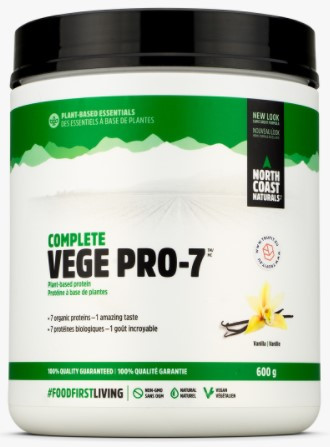 Протеїн North Coast Naturals Vege Pro 7 600г