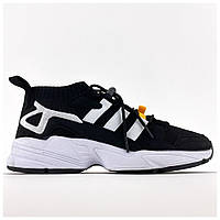 Мужские кроссовки Adidas Consortium Falcon Black, черно-белые кроссовки адидас консортиум фалкон черные