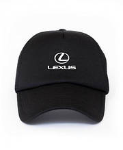 Спортивна кепка Lexus, Лексус, тракер, річна кепка, чоловічий, жіночий, чорного кольору,