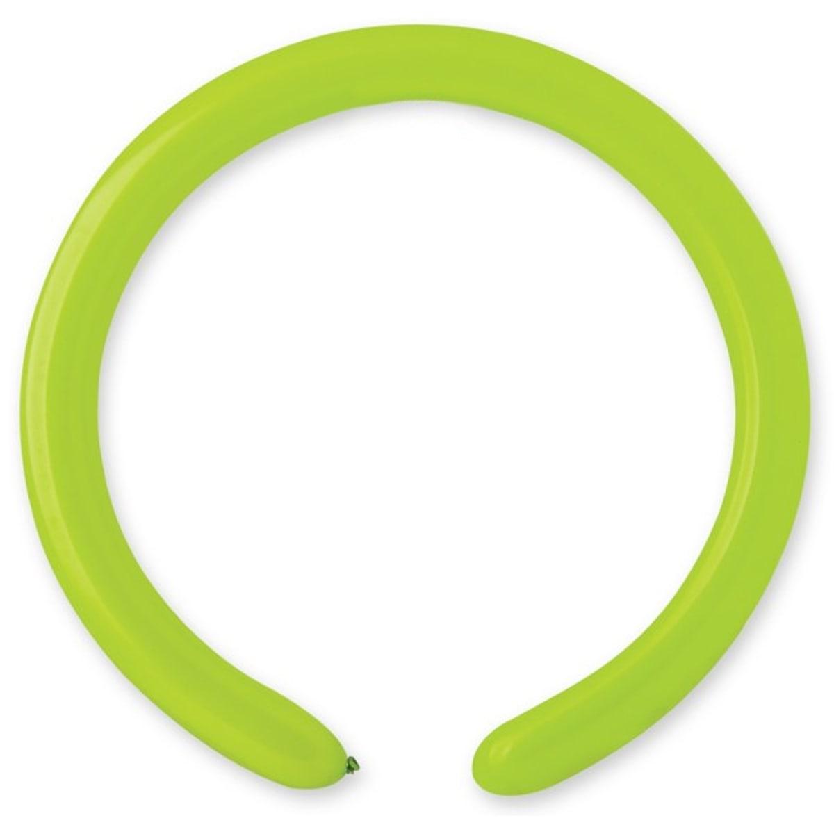 Латексні кулі для моделювання Gemar ШДМ 260-2/11, повітряна куля конструктор Пастель салатовий