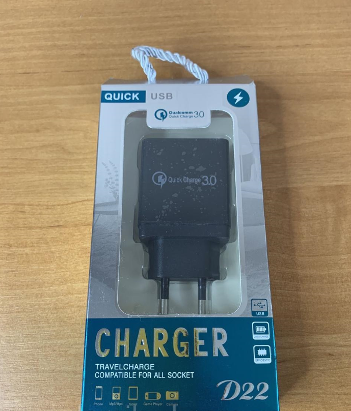 Зарядное устройство для мобильного телефона Fast Charge 4USB Черный - фото 5 - id-p1452205295