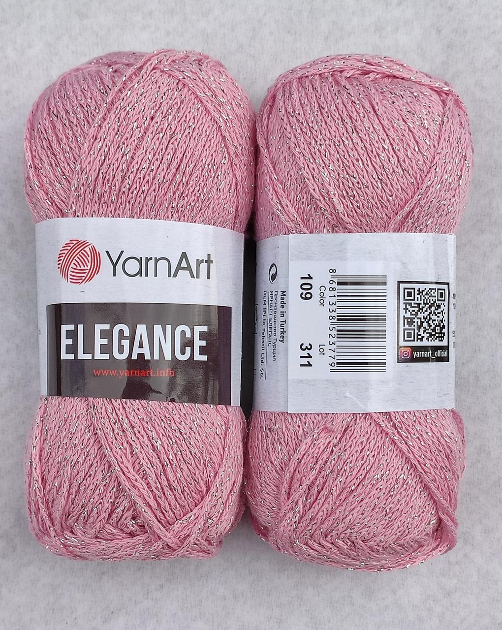 YarnArt Elegance 109 рожевий