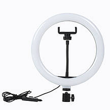 Селфі-кільце світлодіодне Ring Fill Light QX-300 30 см 184478 для блогера, фото 3