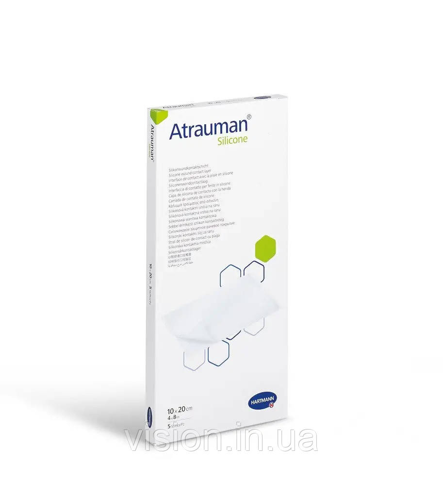 Пов'язка Atrauman Silicone 10см х 20см 1шт атравматична (4995630), фото 1