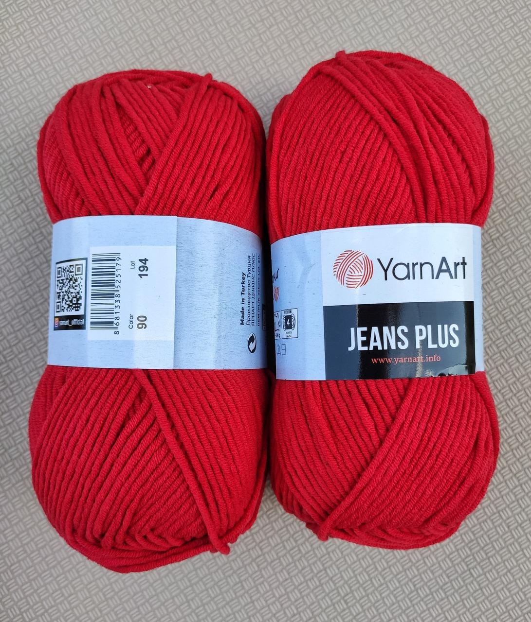 Jeans Plus - 90 червоний