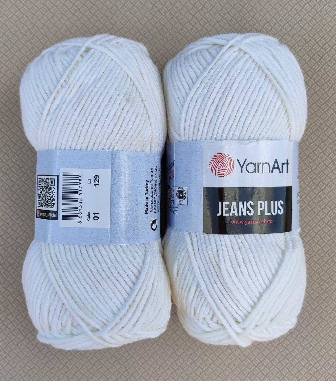 Jeans Plus - 01 білий
