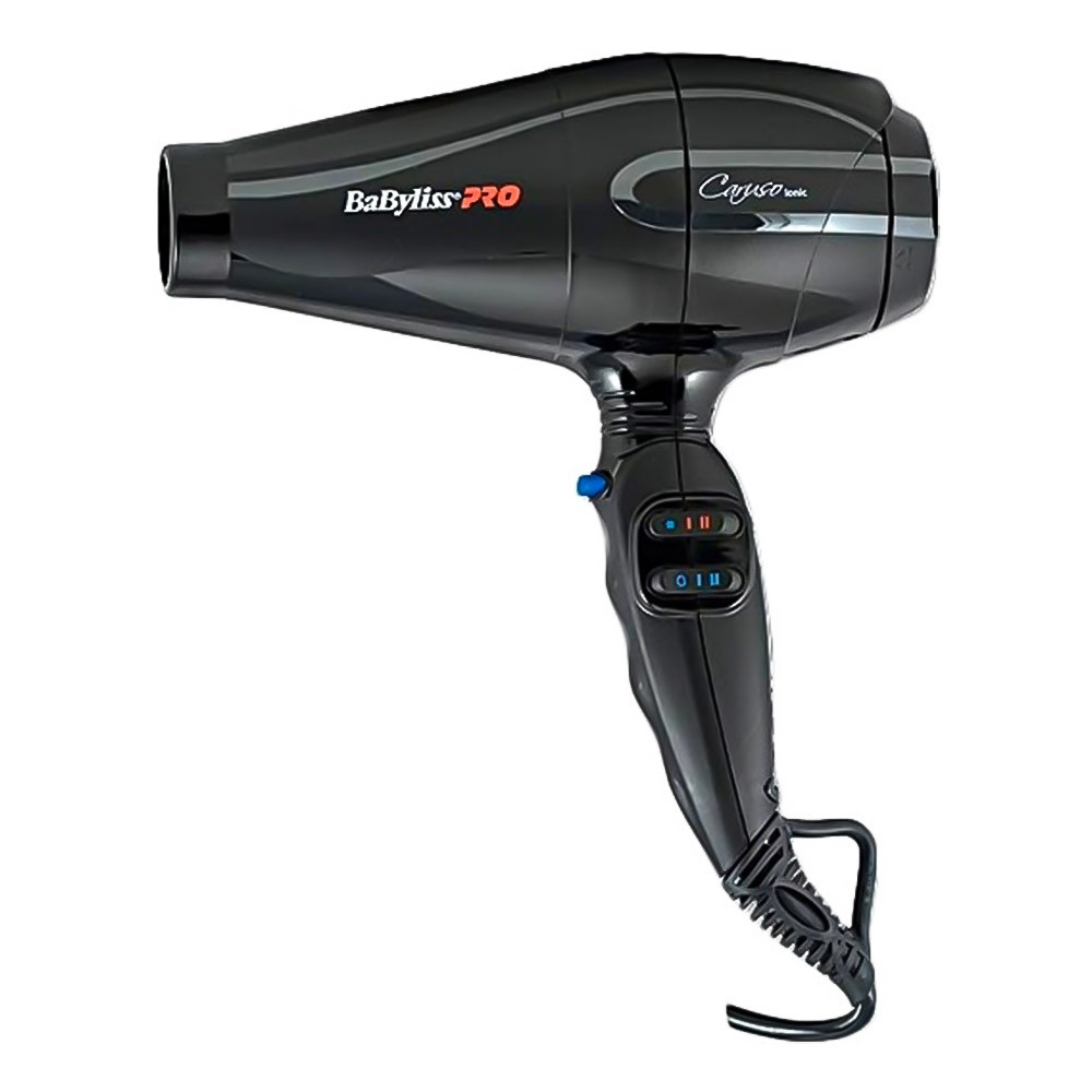 Фен д/волосся BaByLiss CARUSO ionic 2400W чорний BAB6510IRE-іон