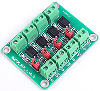 Модуль гальванической развязки 4 канала PC817