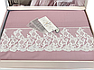 Постільна білизна Maison d'or Gloria Dark Burgundy сатин люкс, фото 4