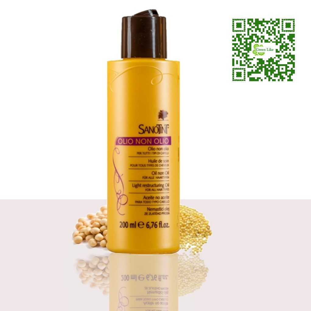 Масло для волосся нежирне Sano tint Швейцарія