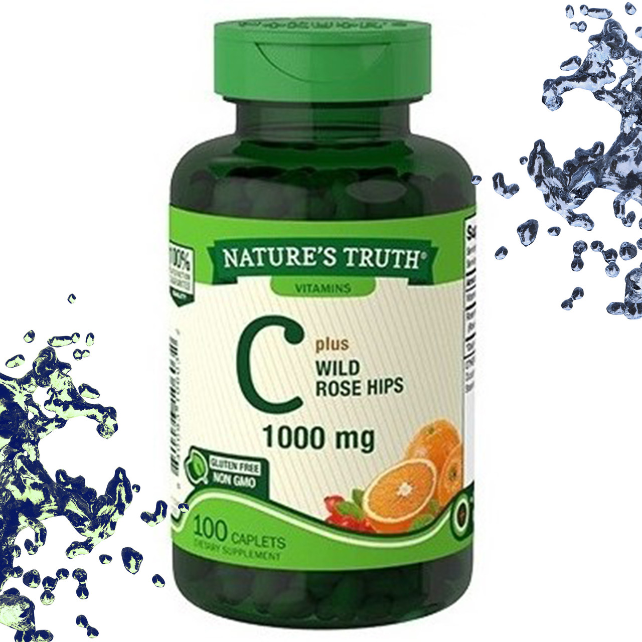 Вітамін С Nature's Truth Vitamin C 1000 мг з Шипшиною 100 таблеток, фото 1