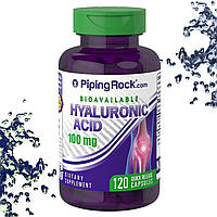 Гіалуронова кислота Piping Rock Hyaluronic Acid 100 мг 120 капсул