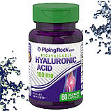 Гіалуронова кислота Piping Rock Hyaluronic Acid 100 мг 60 капсул, фото 2