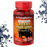 Бустер тестостерона Piping Rock Horny Goad Weed Complex 100 капсул