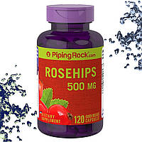Шипшина Piping Rock Rose Hips 500 мг 120 капсул