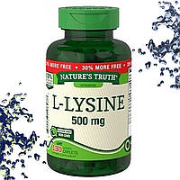 Л-Лизин Nature's Truth L-Lysine 500 мг 130 таблеток