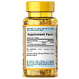 Вітамін Е Puritan's Pride Vitamin E 180 мг (400 IU) 100 гелевих капсул (Імунне здоров'я), фото 2