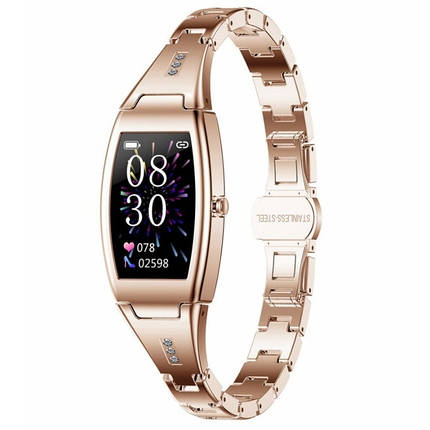 Жіночі смарт годинник Smart Queen Gold, фото 1