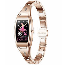 Жіночі смарт годинник Smart Queen Gold, фото 5